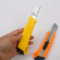 5x Lot Knife Utility Box Cutter Retractable Snap Off Lock Razor Sharp Blade Tool