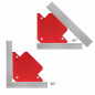 NEW 6 PCS Strength Strong WELDING MAGNET ARROW TYPE Arrow Holder 4PC 25LB