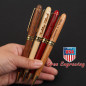 Personalized Maple Wood Ballpoint Pens set Customized Laser Engraved bulk pens