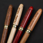 Personalized Maple Wood Ballpoint Pens set Customized Laser Engraved bulk pens