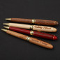 Personalized Maple Wood Ballpoint Pens set Customized Laser Engraved bulk pens