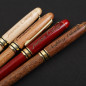 Personalized Maple Wood Ballpoint Pens set Customized Laser Engraved bulk pens