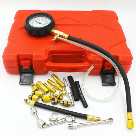 Fuel Injection Pump Pressure Tester Manometer Gauge System Test Kit For Car Auto