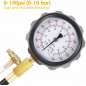 Fuel Injection Pump Pressure Tester Manometer Gauge System Test Kit For Car Auto