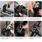 Aluminum Motorcycle Bike Bicycle Holder Mount Handlebar For Cell Phone GPS US
