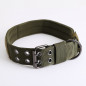 Tactical heavy duty Nylon large Dog Collar collar K9 Military with Metal Buckle