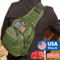 Men Backpack Tactical Sling Chest Bag Assault Pack Messenger Shoulder Bag