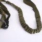 Tactical K9 Dog Collar And Leash Harness Strap Training Heavy Duty Bungee