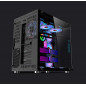 Robin III Gaming desktop Computer PC Case ATX Mid Tower Tempered glass panel