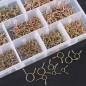 250Pcs 5mm-14mm Spring Clip Fuel Oil Hose Line Air Tube Clamps Assortment Kit