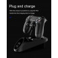 Controller Charger Charging Station 2 Dock Stand Pad Base for PlayStation 4 PS4