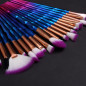 20pcs Eyeshadow Eye Shadow Foundation Blending Brush Set Makeup Cosmetic Tool