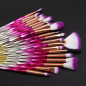 20pcs Eyeshadow Eye Shadow Foundation Blending Brush Set Makeup Cosmetic Tool