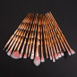 20pcs Eyeshadow Eye Shadow Foundation Blending Brush Set Makeup Cosmetic Tool