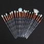 20pcs Eyeshadow Eye Shadow Foundation Blending Brush Set Makeup Cosmetic Tool