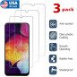 3-Pack Tempered Glass Screen Protector For Samsung Galaxy A10 A50 A30 A20