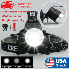 Waterproof T6 LED Headlamp Headlight Flashlight Head Torch 18650 Camp