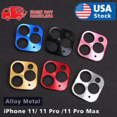 iPhone 11 PRO Max Full Cover Metal Camera Lens Screen Protector Ring Slim Film