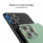 iPhone 11 PRO Max Full Cover Metal Camera Lens Screen Protector Ring Slim Film