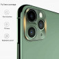 iPhone 11 PRO Max Full Cover Metal Camera Lens Screen Protector Ring Slim Film