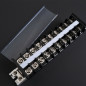 Strip10 Position 660V 30A Dual Row Screw Wire Barrier Terminal Panel