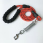 Retractable nylon rope Dog Leash for large dog Heavy duty coupler