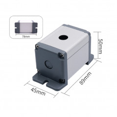 22mm Aluminium Alloy Metal Push Button Switch box with Outdoor power control Box