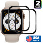 2-PACK Premium  Screen Film Protector For Apple Watch 38/40/42/38mm 1 2 3 4 5 US