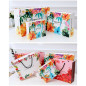 10Pcs Gift Bags Paper Wedding Party Candy Loot Bags with Nylon Handles S/M/L