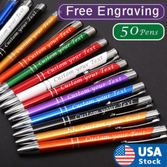 50PCS Laser Engraved Pens, Business Pens, Gift Pens, Pen Gift, Monogrammed Pens