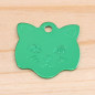 Custom Engraved Print Pet Tag Dog Cat ID Name