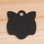 Custom Engraved Print Pet Tag Dog Cat ID Name