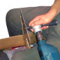 Double Head Sheet Metal Cutter Nibbler Cutting Tool Saw Power Drill Attachment