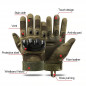 NEW Tactical Hunting Full Finger Gloves Black Combat Shooting Military Army