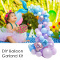 93pcs Mermaid Tail Balloon Garland Arch Mermaid Theme Birthday Party Decorations