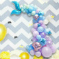 93pcs Mermaid Tail Balloon Garland Arch Mermaid Theme Birthday Party Decorations