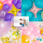 16 FT DIY Unicorn Balloon Arch and  Unicorn Party Supplies and Girls Birthdays