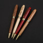 4PCS Personalized Wood Ballpoint Pens set Customized Laser Engraved bulk pens