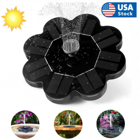 Solar Fountain Solar Water Pump Floating Outdoor Pond Garden Pool Decoration