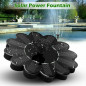 Solar Fountain Solar Water Pump Floating Outdoor Pond Garden Pool Decoration