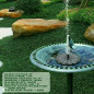 Solar Fountain Solar Water Pump Floating Outdoor Pond Garden Pool Decoration