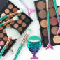 11Pcs Makeup Brushes Set Cosmetic Mermaid Eyebrow Eyeliner Face Lip Pencil Brush