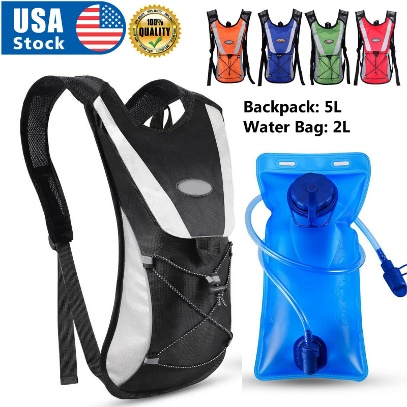 Sporting Backpack 2L Water Bladder Bag Hydration Packs Camelbak Hiking Camping