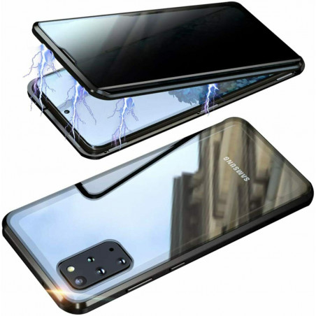 SUA Magnetic Metal Tempered Glass Case Cover For Samsung S20 Ultra/S20 Plus/S20