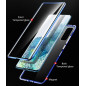 SUA Magnetic Metal Tempered Glass Case Cover For Samsung S20 Ultra/S20 Plus/S20