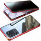 SUA Magnetic Metal Tempered Glass Case Cover For Samsung S20 Ultra/S20 Plus/S20