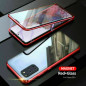 SUA Magnetic Metal Tempered Glass Case Cover For Samsung S20 Ultra/S20 Plus/S20