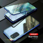 SUA Magnetic Metal Tempered Glass Case Cover For Samsung S20 Ultra/S20 Plus/S20