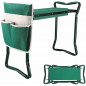 Garden Kneeler Seat Foldable Soft Kneeling Pad Bench Portable Stool +Tool Pouch