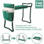 Garden Kneeler Seat Foldable Soft Kneeling Pad Bench Portable Stool +Tool Pouch